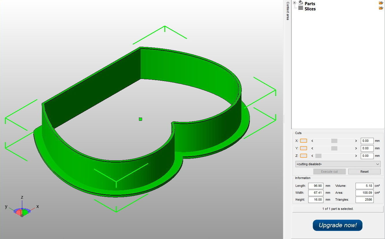 Tushie Cookie Cutter 3D print model_2