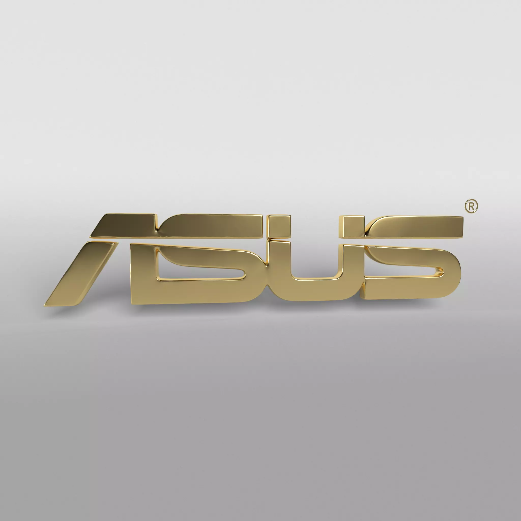 ASUS Logo 004 Free low-poly 3D model