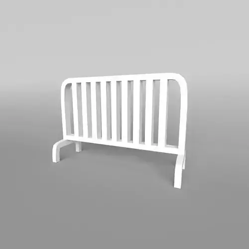 Low Poly Crowd Control Barriers
