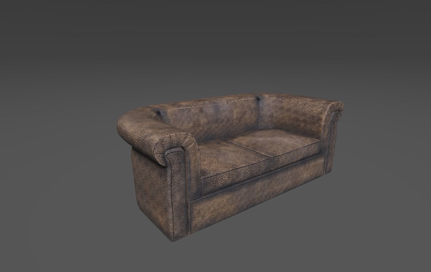 Old Furniture Asset pack Low-poly 3D model_8