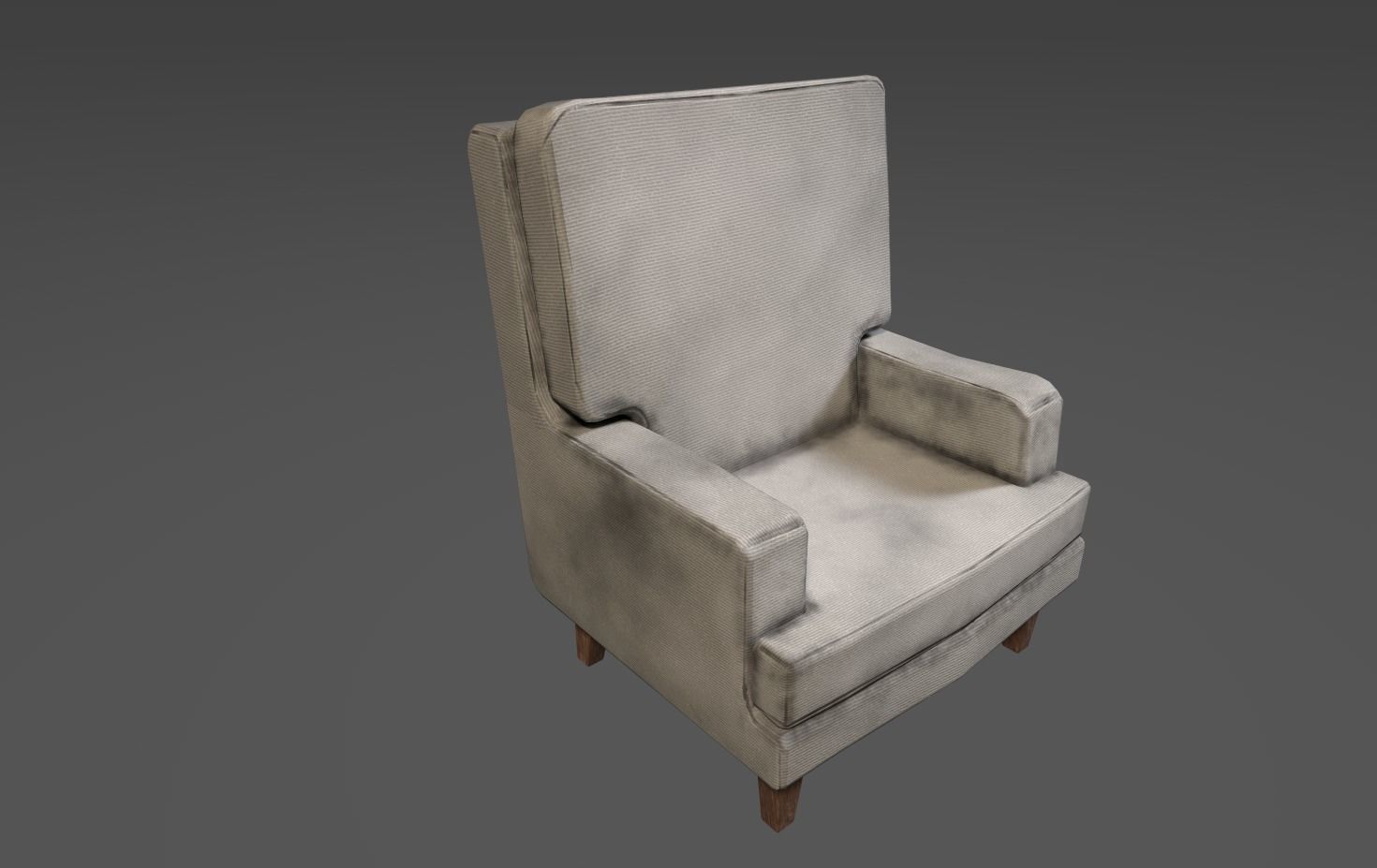 Old Furniture Asset pack Low-poly 3D model_9