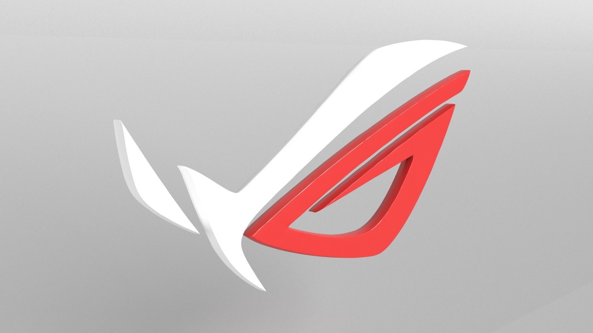 ROG Logo version1 001 Free low-poly 3D model_4