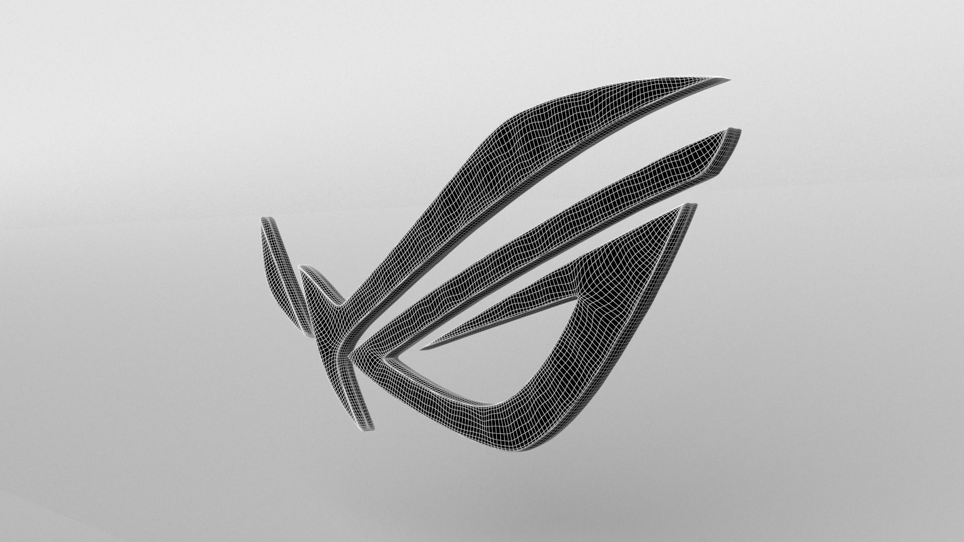 ROG Logo version1 001 Free low-poly 3D model_7