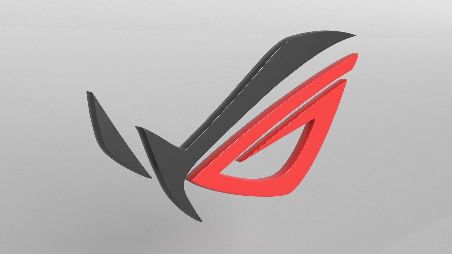 ROG Logo version1 002 Free low-poly 3D model_4
