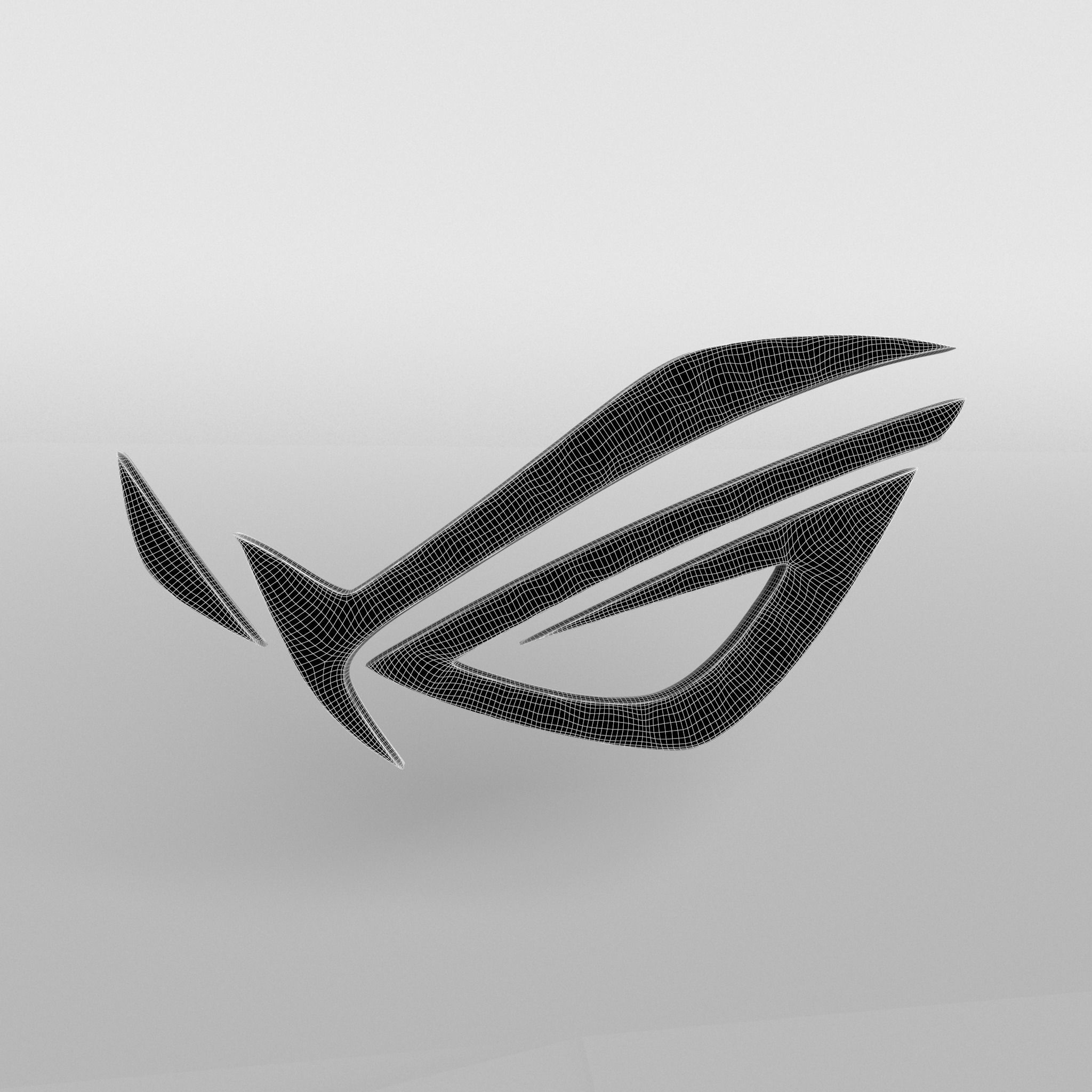ROG Logo version1 002 Free low-poly 3D model_5