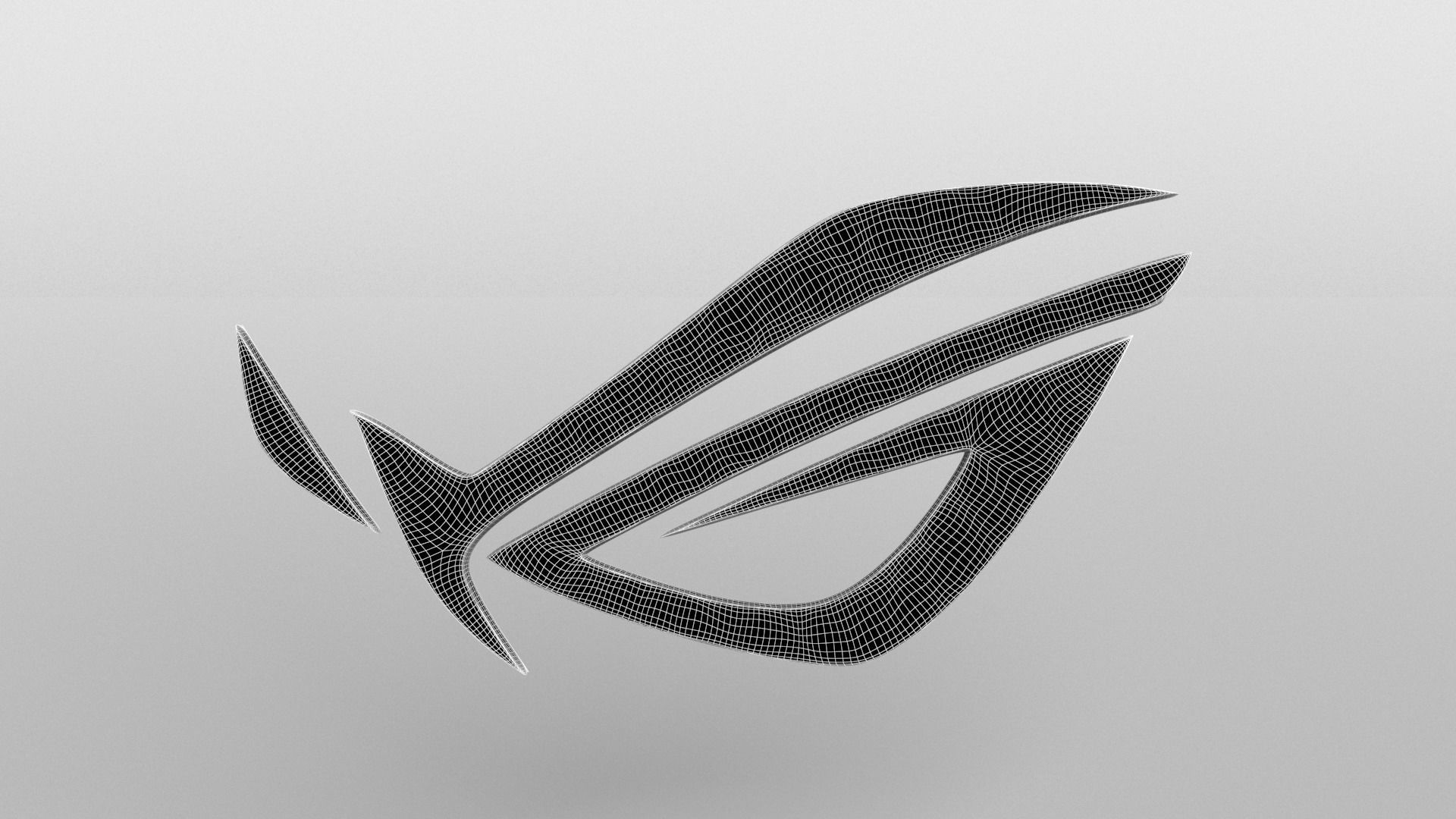 ROG Logo version1 002 Free low-poly 3D model_6