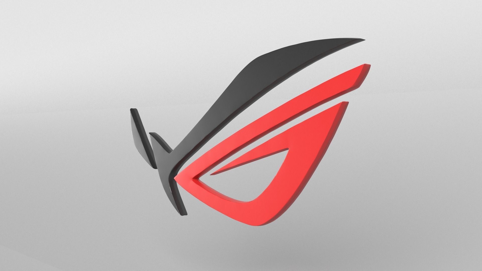 ROG Logo version1 002 Free low-poly 3D model_3