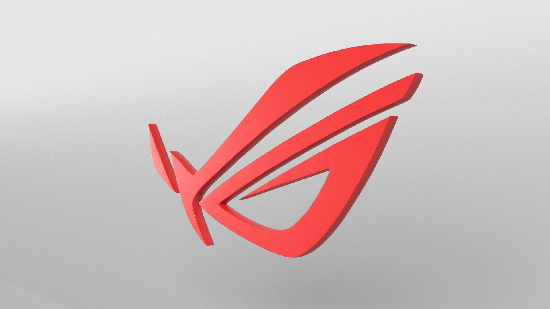 ROG Logo version1 003 Free low-poly 3D model_3
