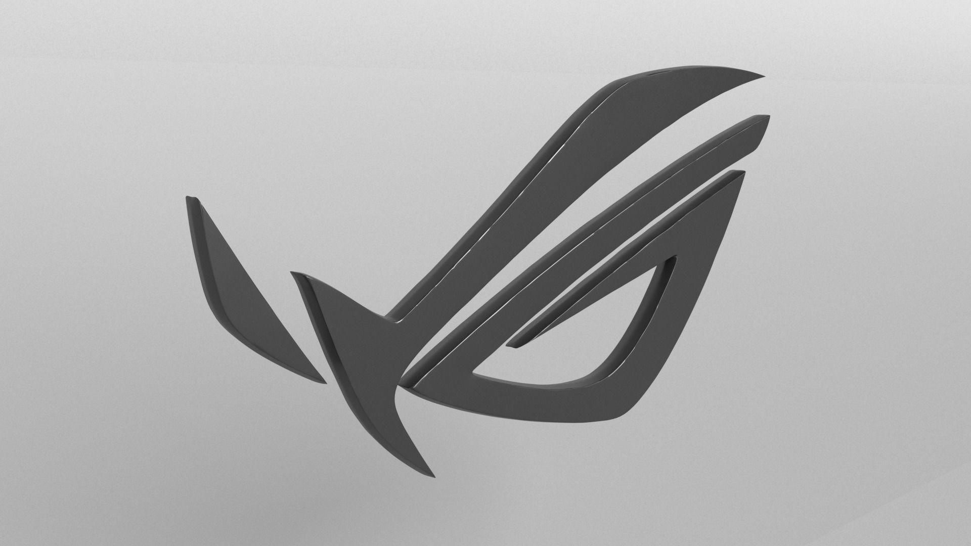 ROG Logo version1 004 Free low-poly 3D model_4