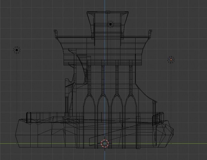 Elven guild Free 3D model_5