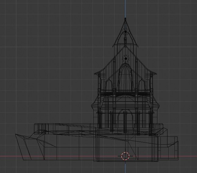 Elven guild Free 3D model_4