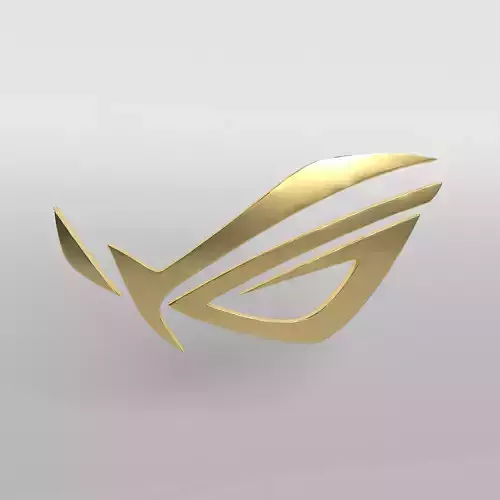 ROG Logo version1 006 Free low-poly 3D model