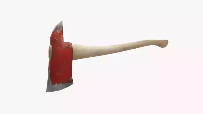 3D Fire Axe  3D model