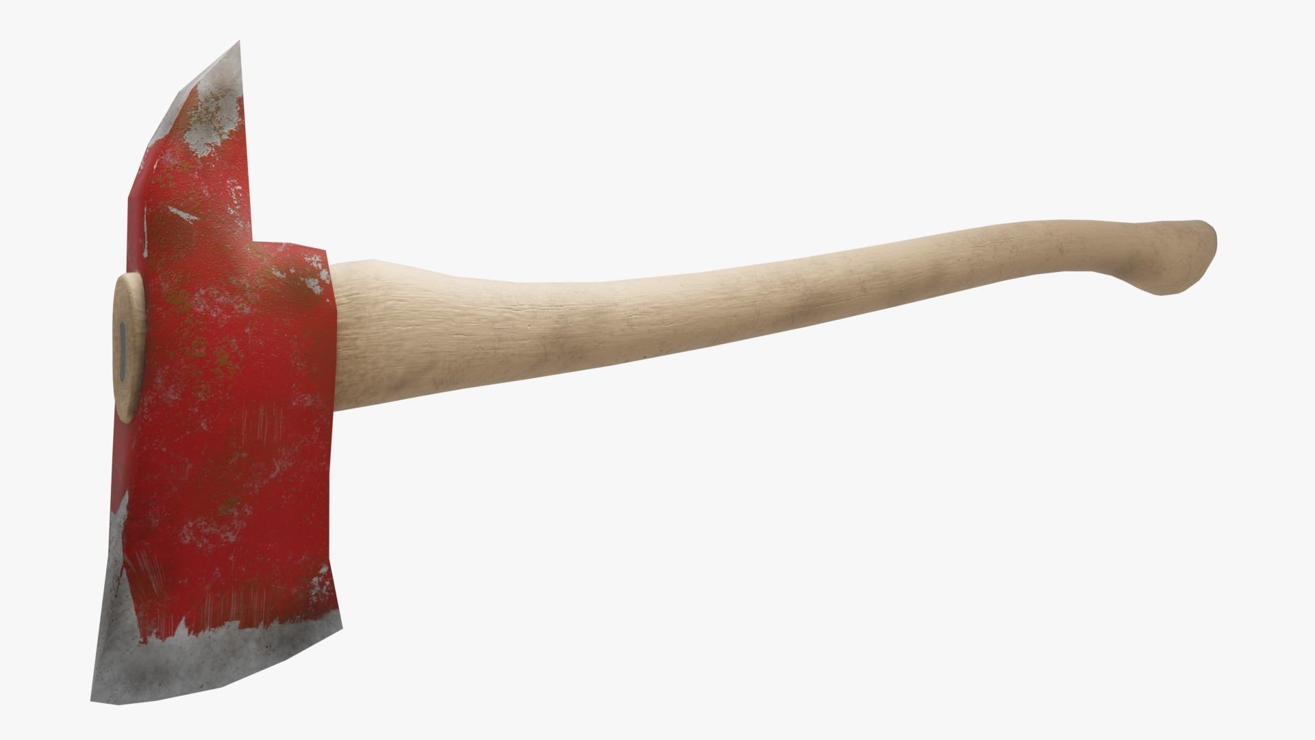 3D Fire Axe  3D model_1