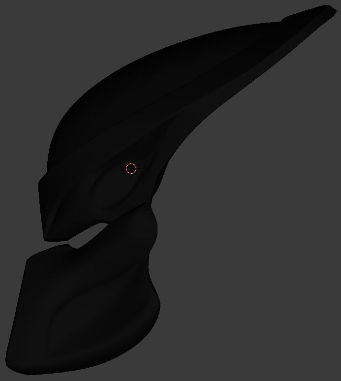 Predator 1 Biomask 3D print model_7