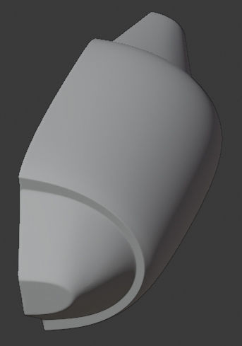 Predator 1 Biomask 3D print model_9