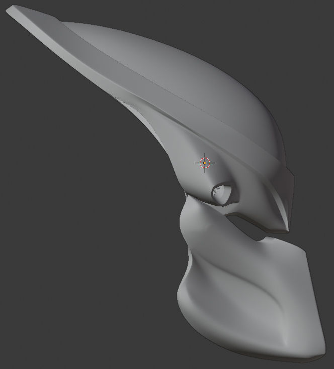 Predator 1 Biomask 3D print model_2