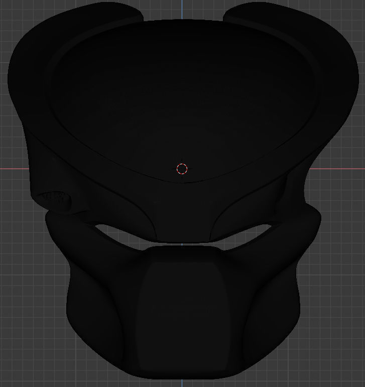 Predator 1 Biomask 3D print model_1