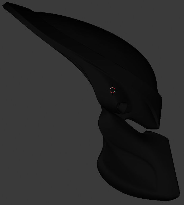 Predator 1 Biomask 3D print model_3