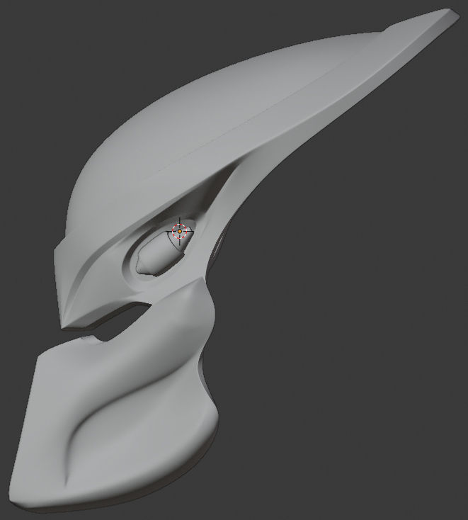 Predator 1 Biomask 3D print model_6