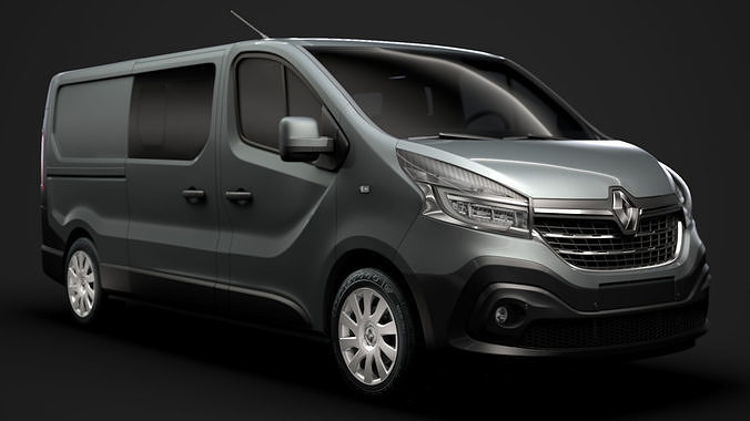 Renault Trafic Combi LWB 2020 3D model