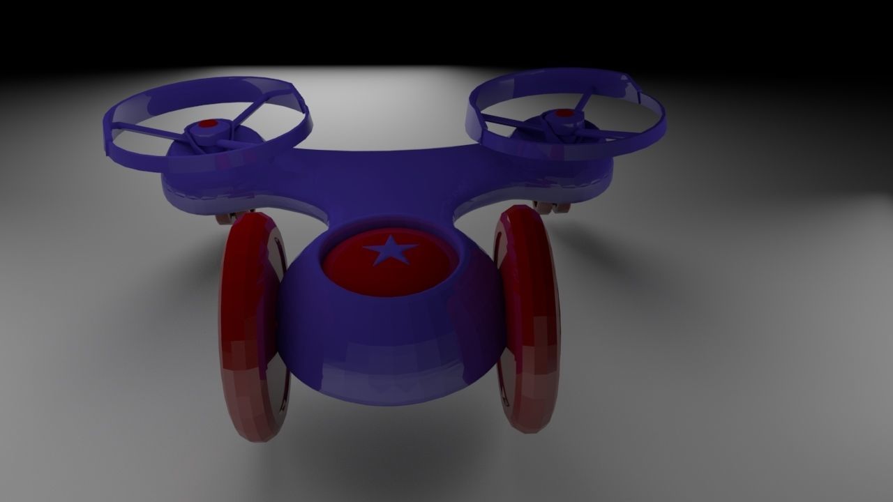 SPACE CRAFT and UFO Flying Saucer- 3D model_2