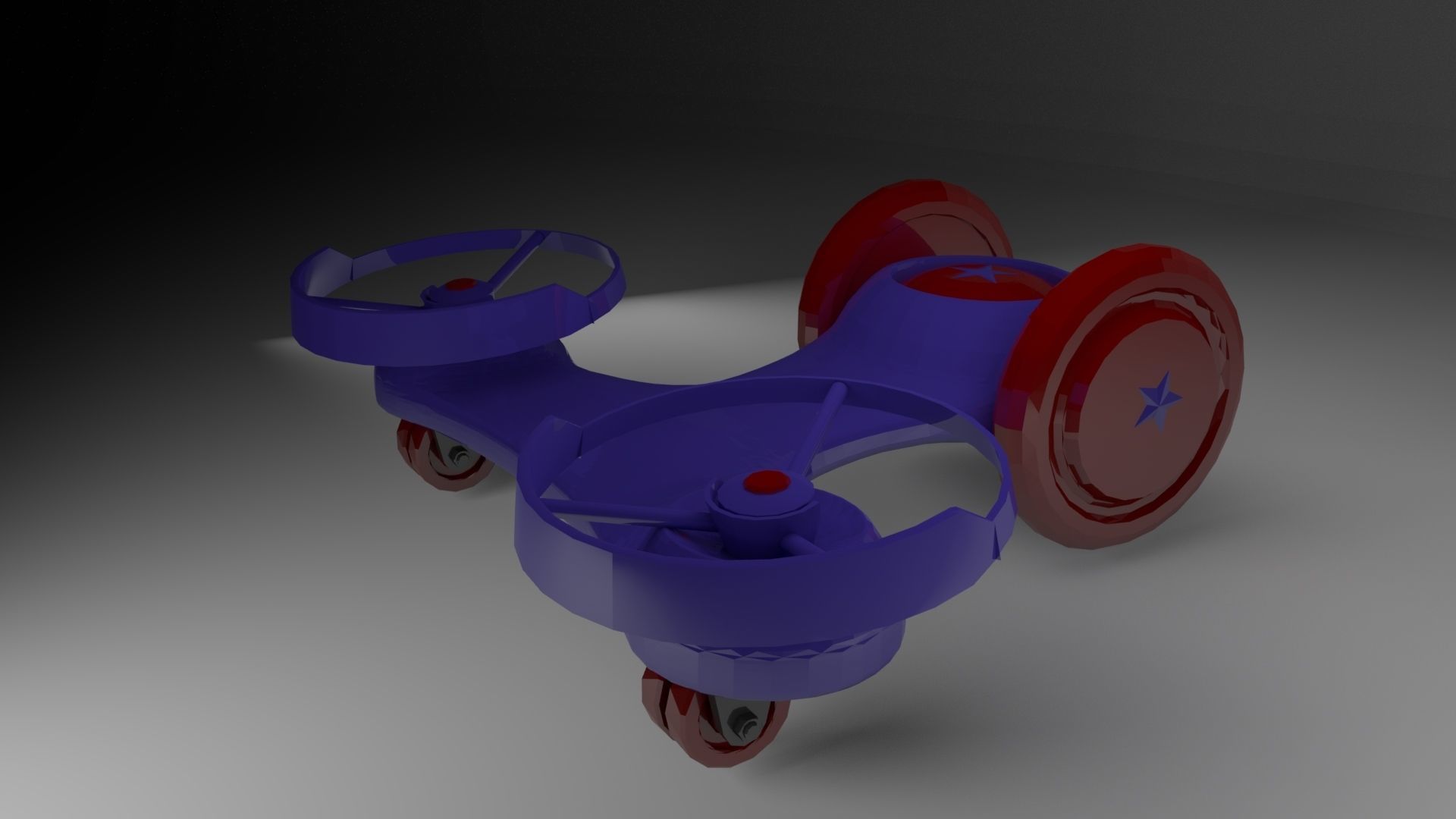 SPACE CRAFT and UFO Flying Saucer- 3D model_5