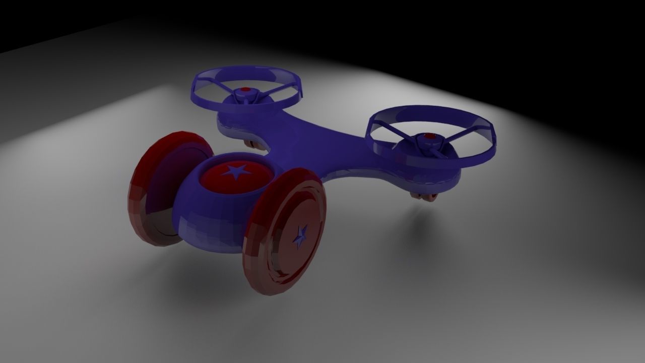 SPACE CRAFT and UFO Flying Saucer- 3D model_3