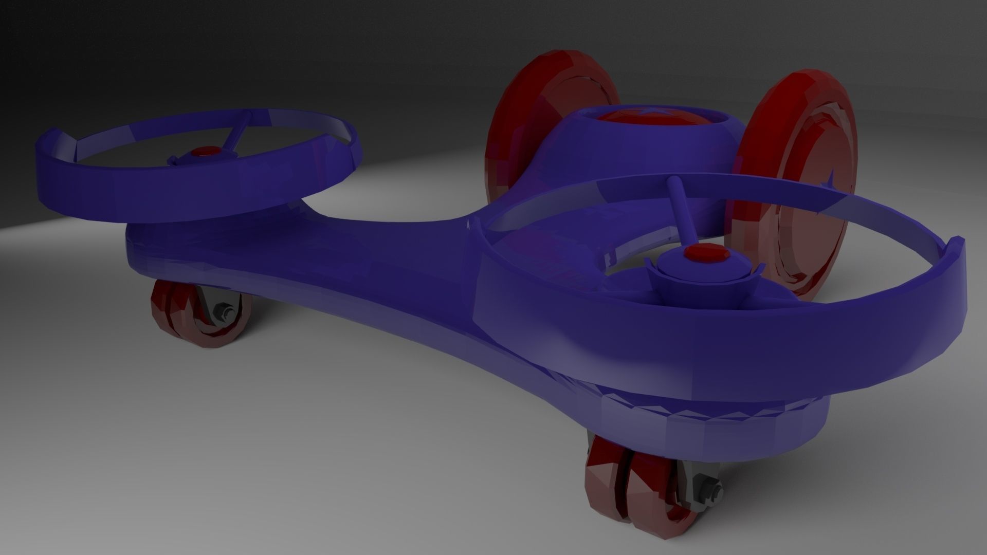 SPACE CRAFT and UFO Flying Saucer- 3D model_12