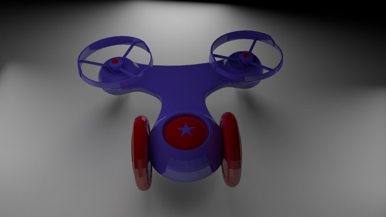 SPACE CRAFT and UFO Flying Saucer- 3D model_1