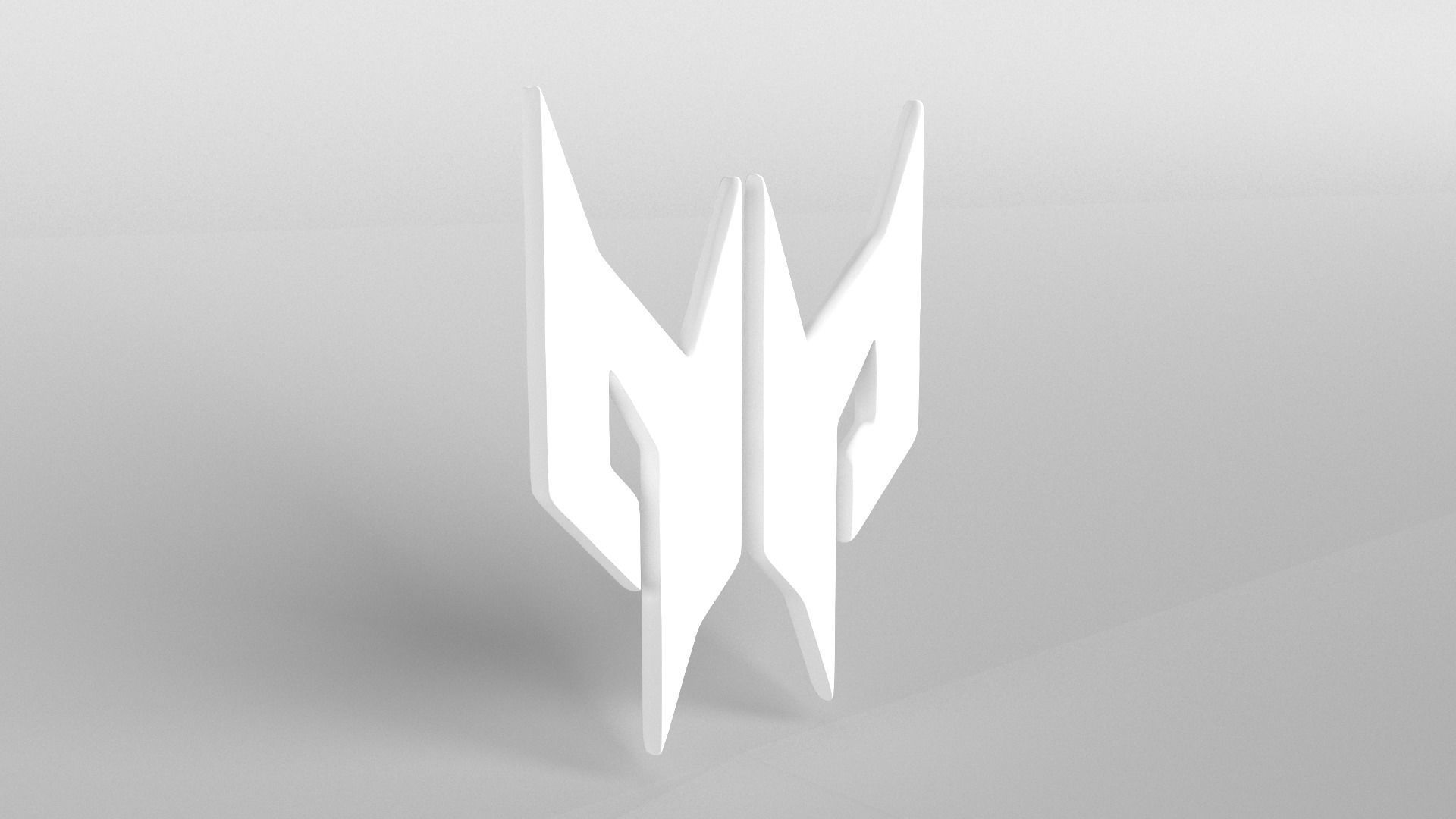 Predator Logo version1 001 Free low-poly 3D model_4