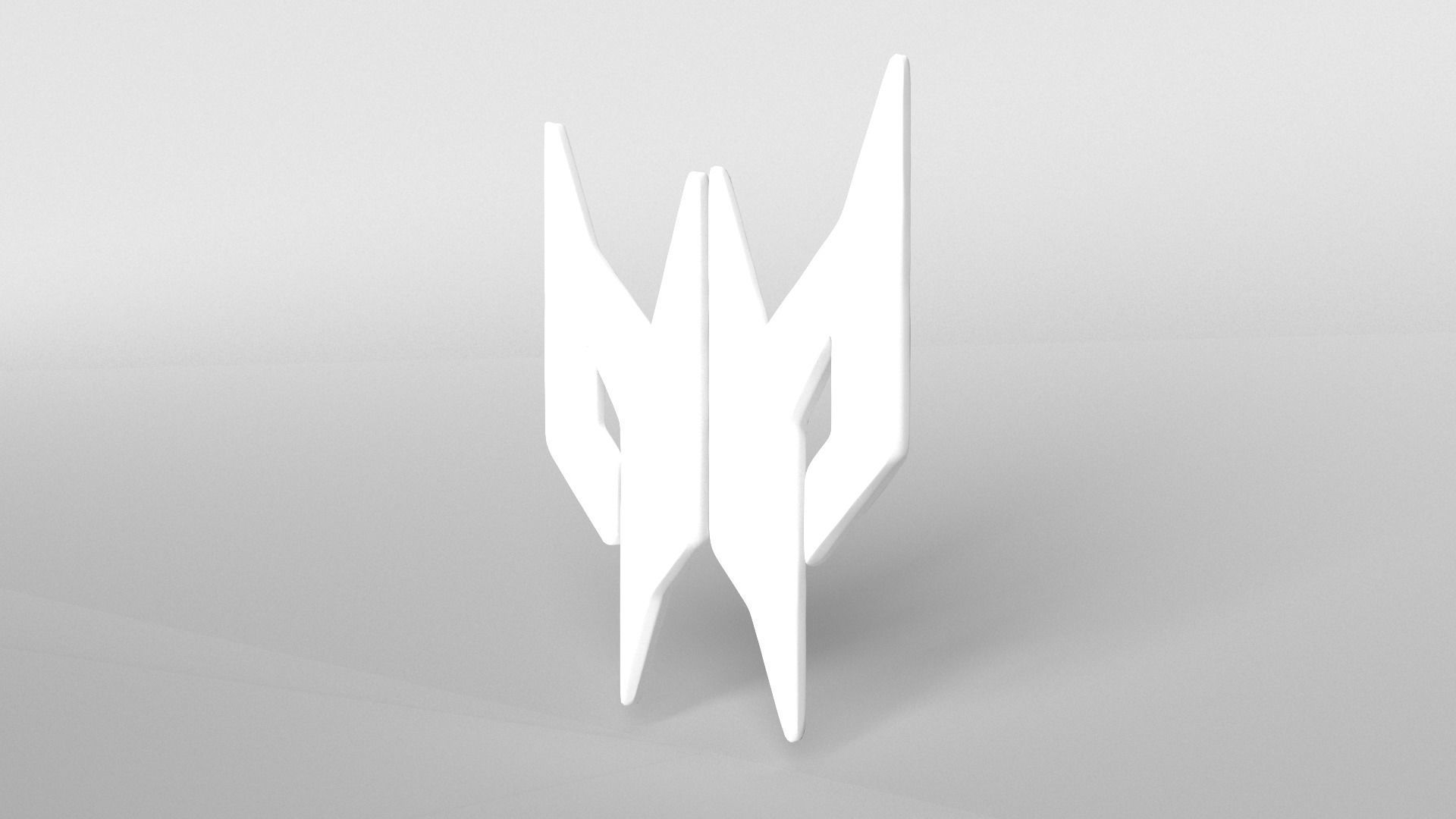 Predator Logo version1 001 Free low-poly 3D model_3