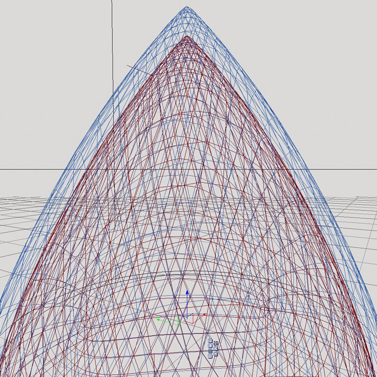 Alien Spaceship or Building model 3D model_8