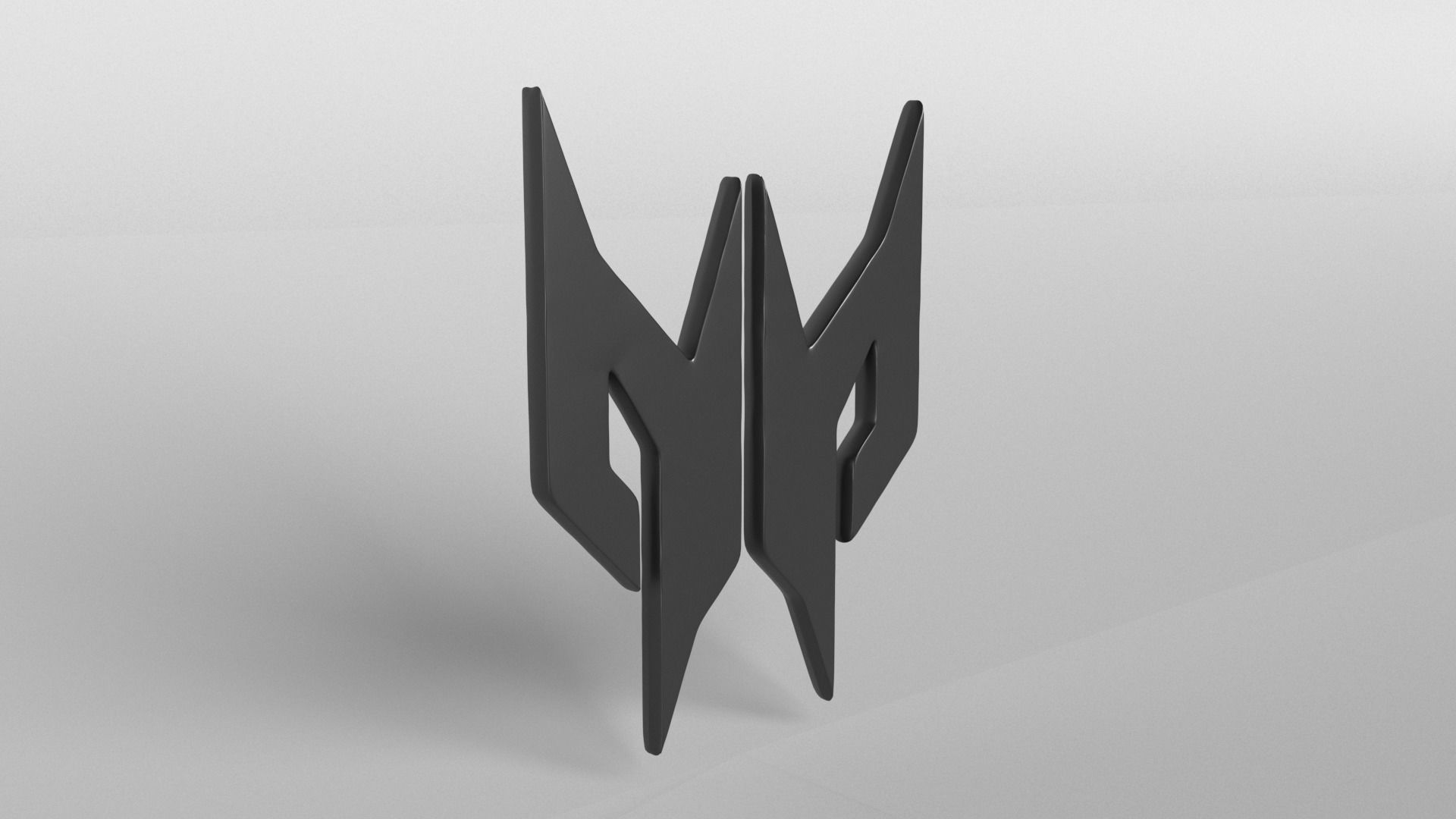 Predator Logo version1 002 Free low-poly 3D model_4