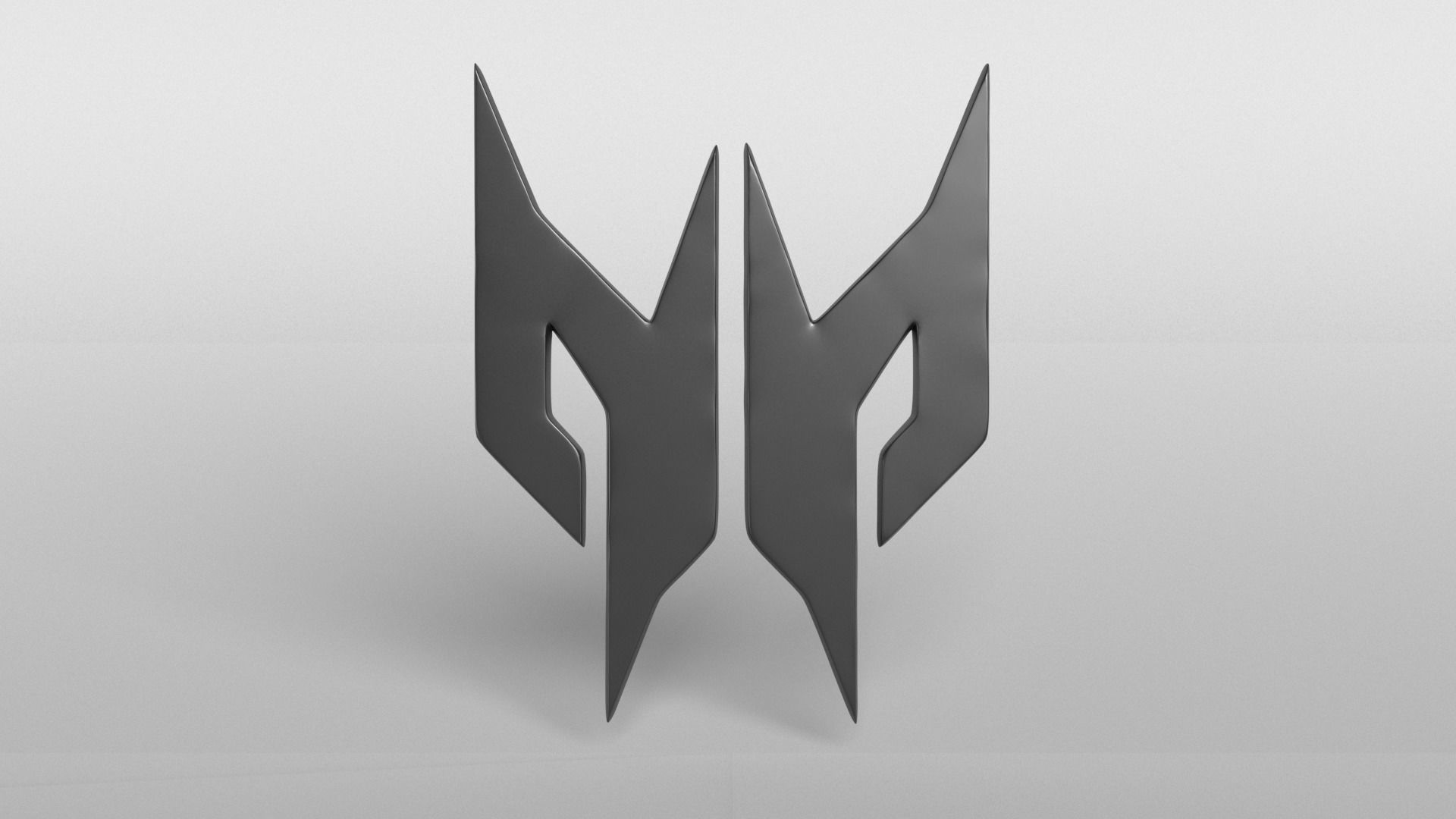 Predator Logo version1 002 Free low-poly 3D model_2