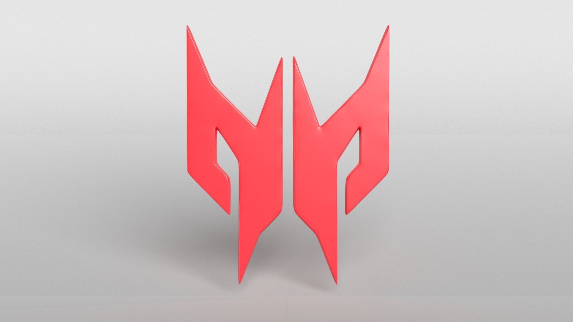 Predator Logo version1 003 Free low-poly 3D model_2