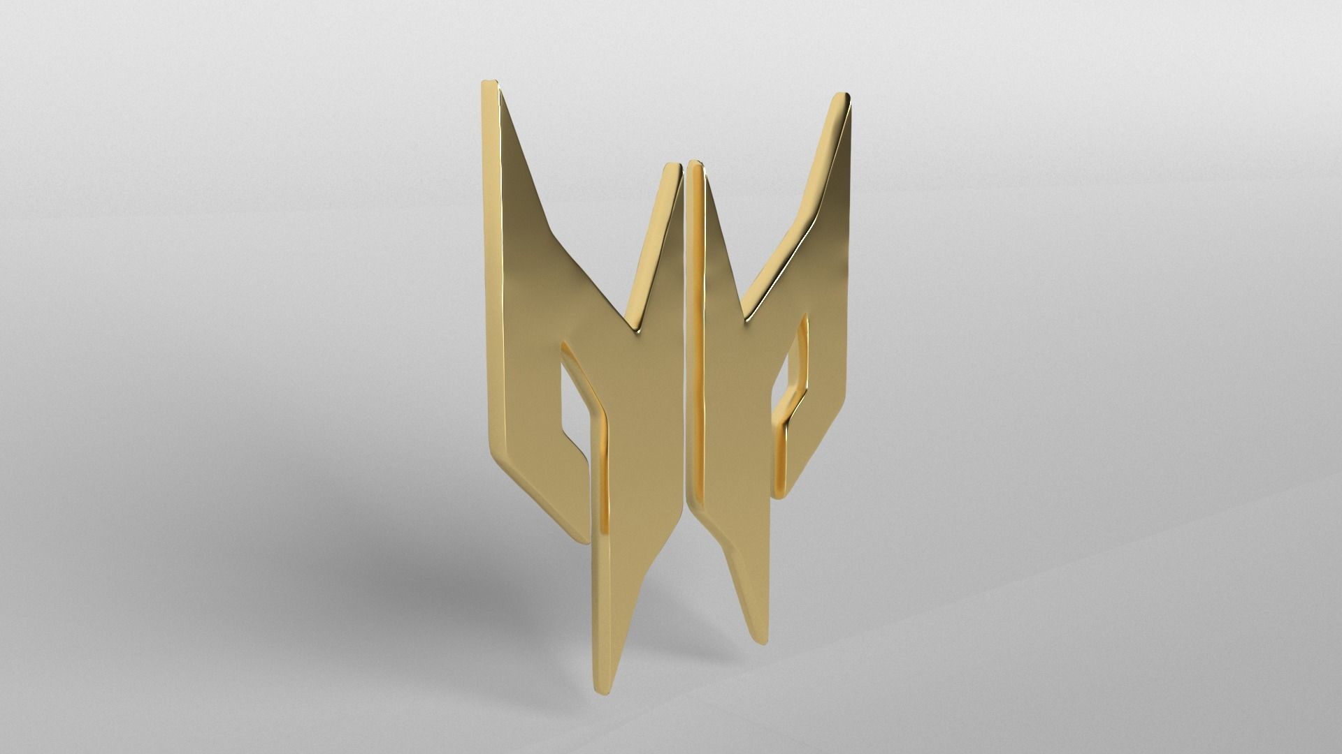 Predator Logo version1 004 Free low-poly 3D model_4