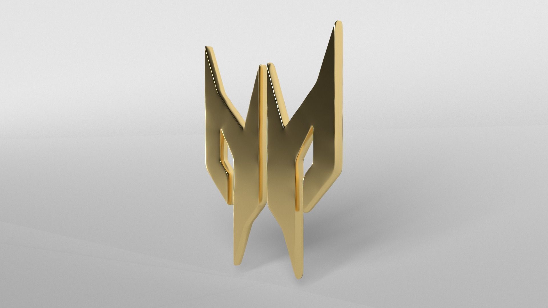 Predator Logo version1 004 Free low-poly 3D model_3