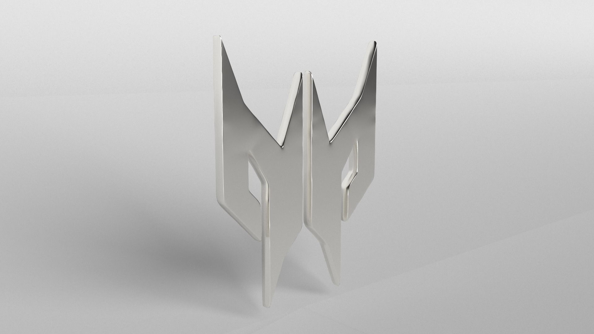 Predator Logo version1 005 Free low-poly 3D model_4