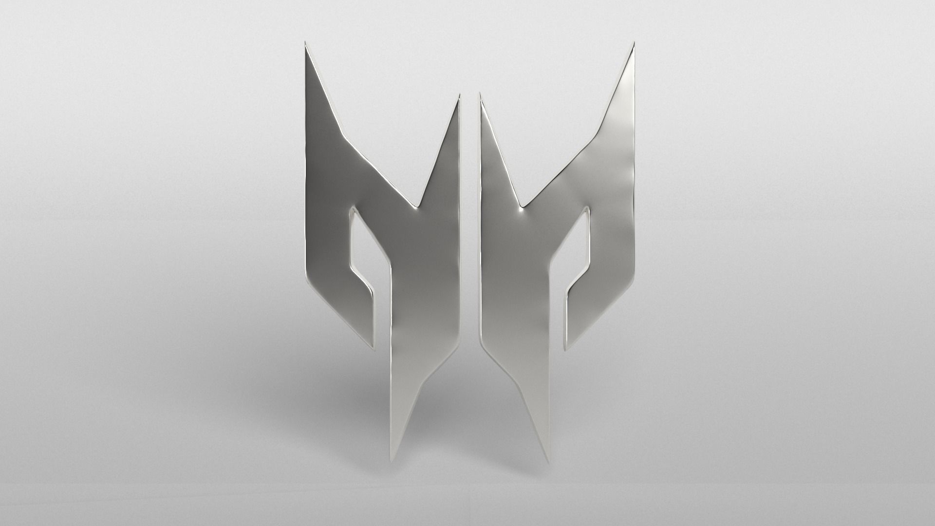Predator Logo version1 005 Free low-poly 3D model_2