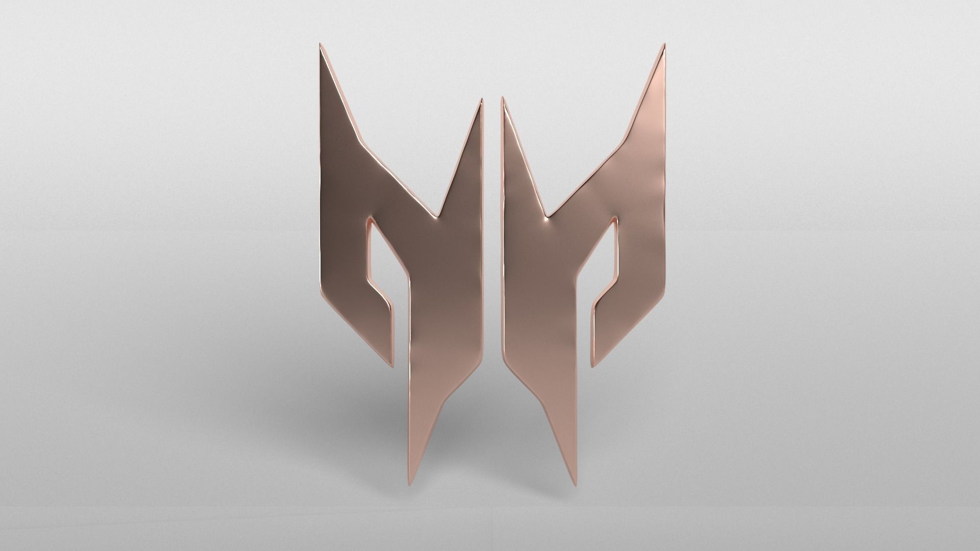 Predator Logo version1 006 Free low-poly 3D model_2