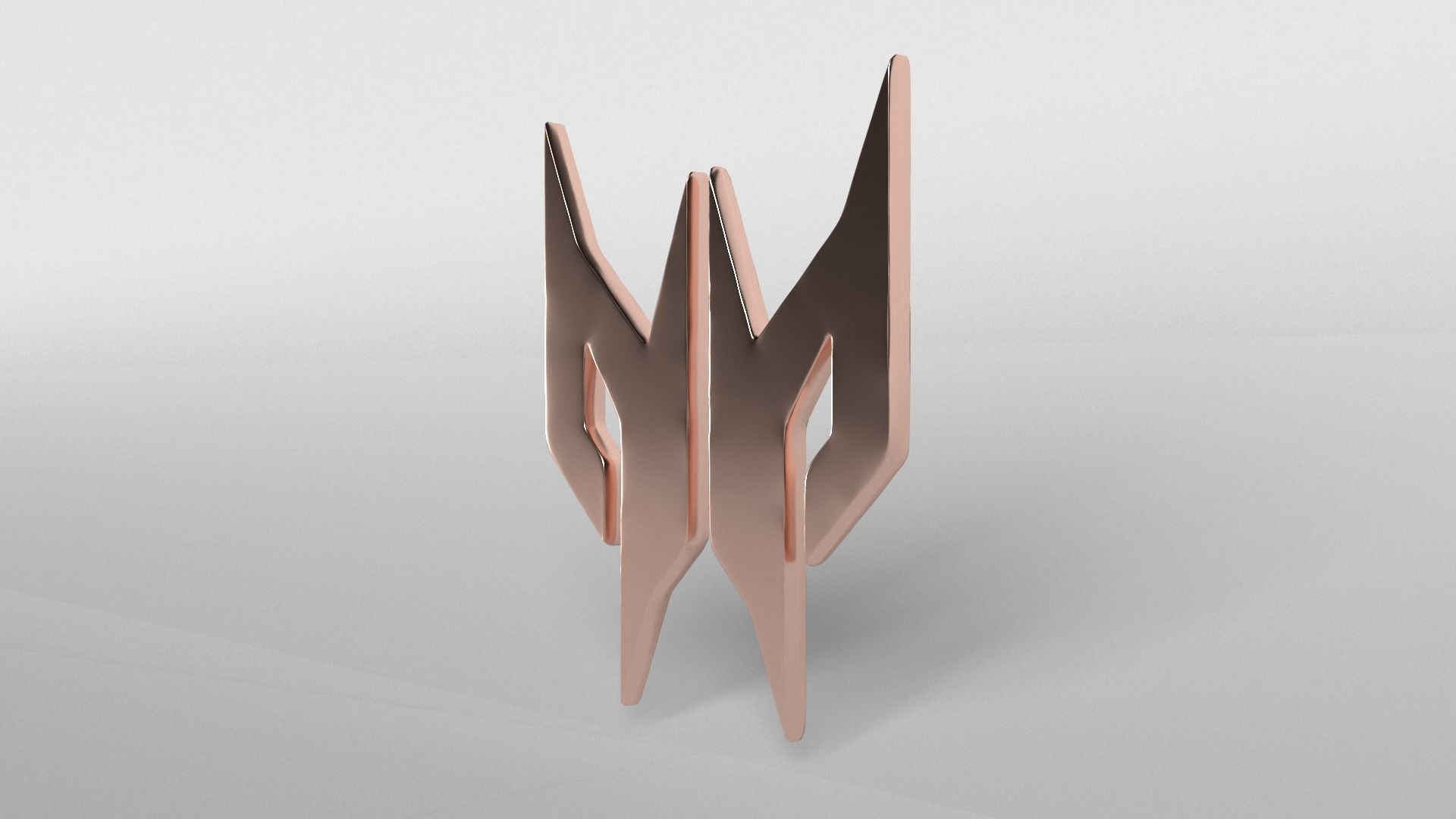 Predator Logo version1 006 Free low-poly 3D model_3