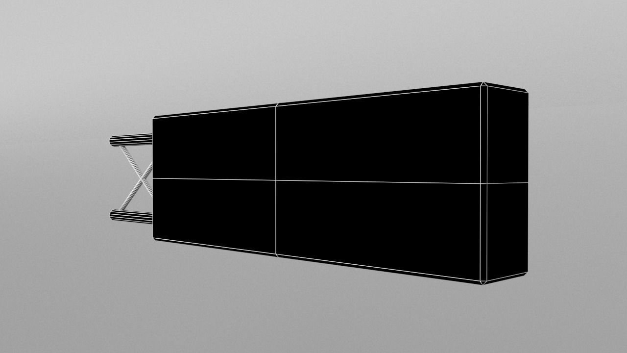 Brand 001 Low-poly 3D model_7