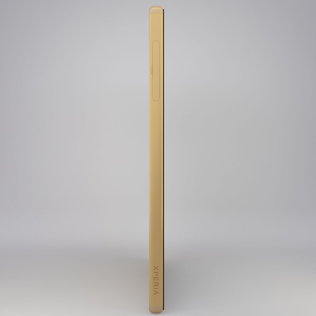 Sony Xperia Z5 Gold 3D model_7