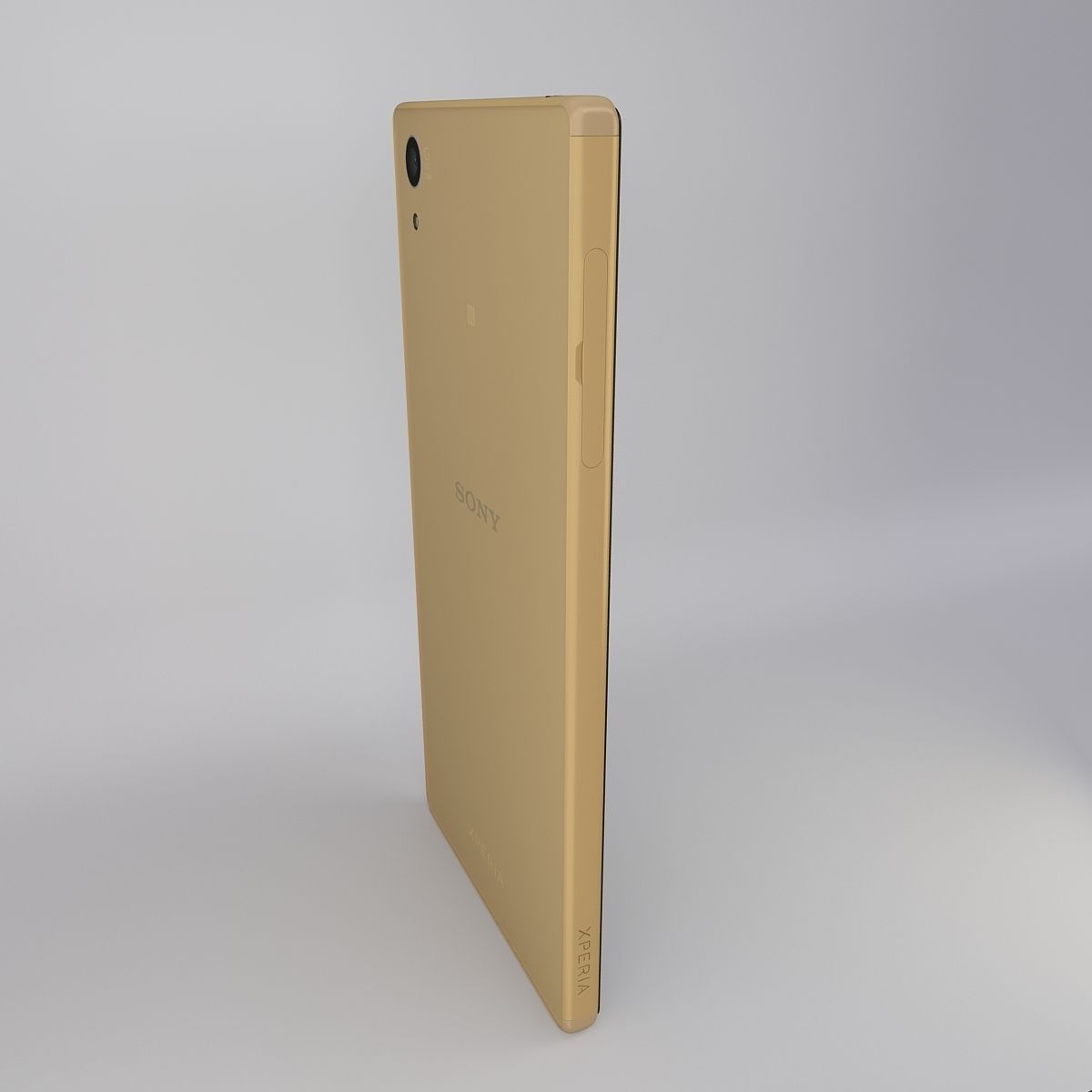 Sony Xperia Z5 Gold 3D model_6