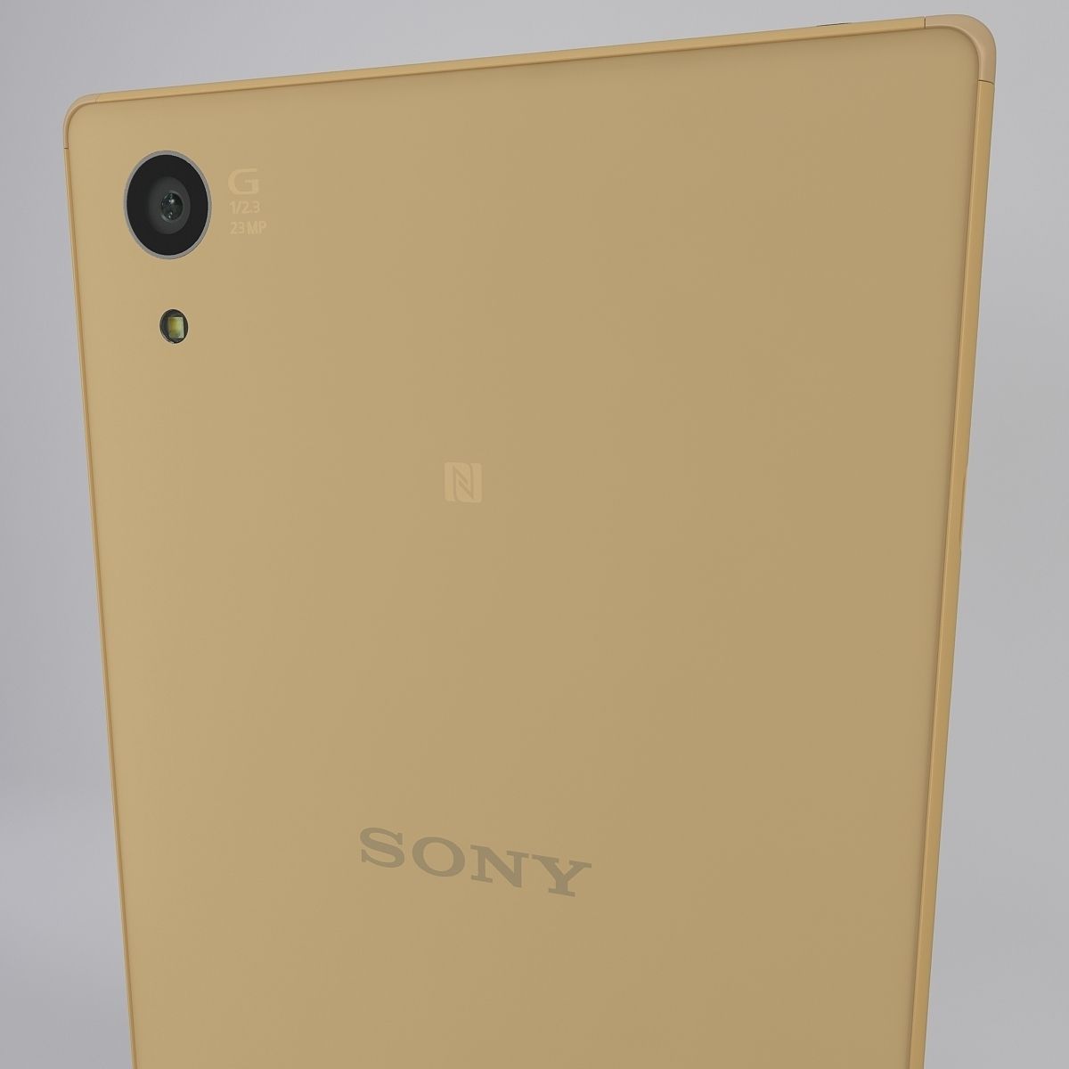 Sony Xperia Z5 Gold 3D model_15