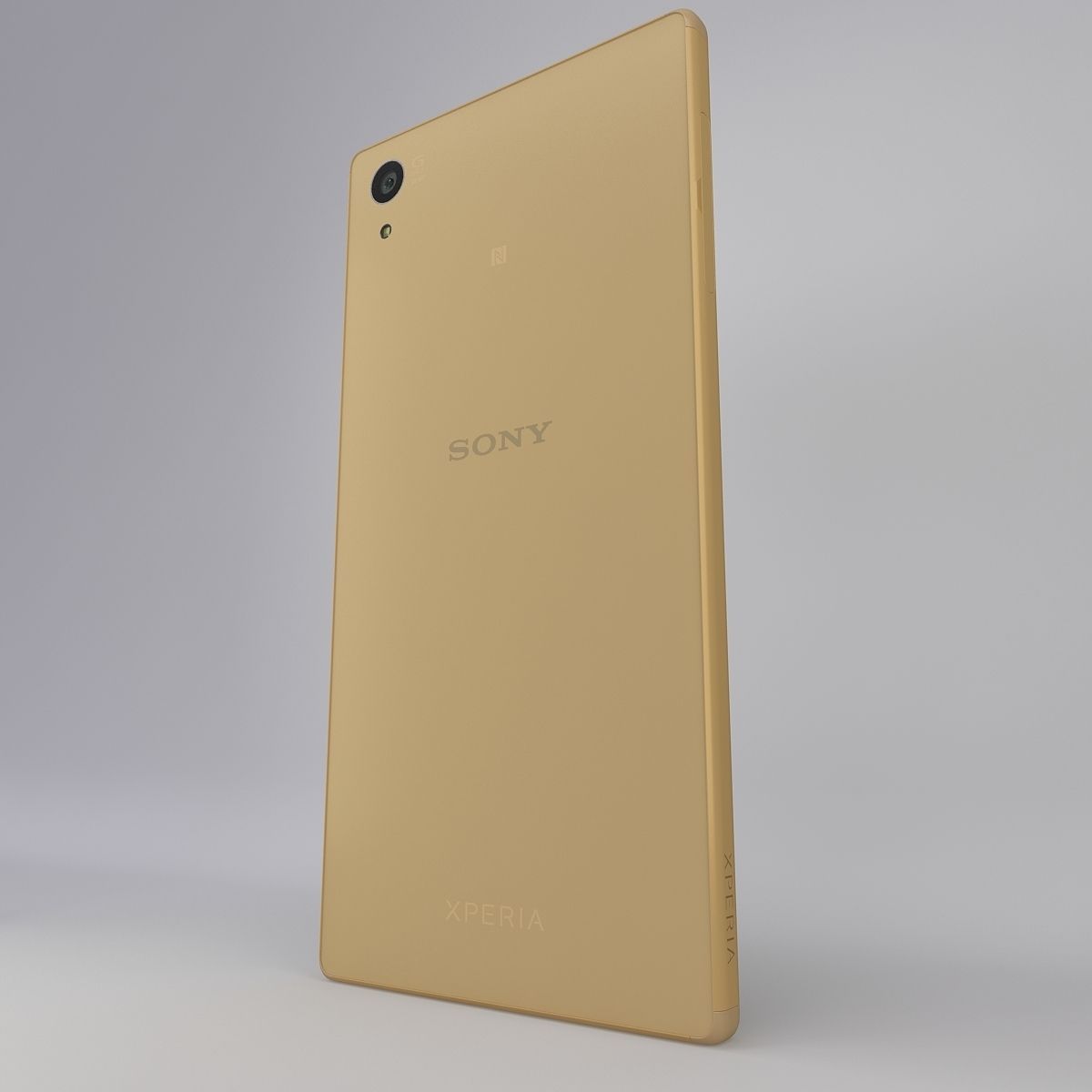 Sony Xperia Z5 Gold 3D model_12