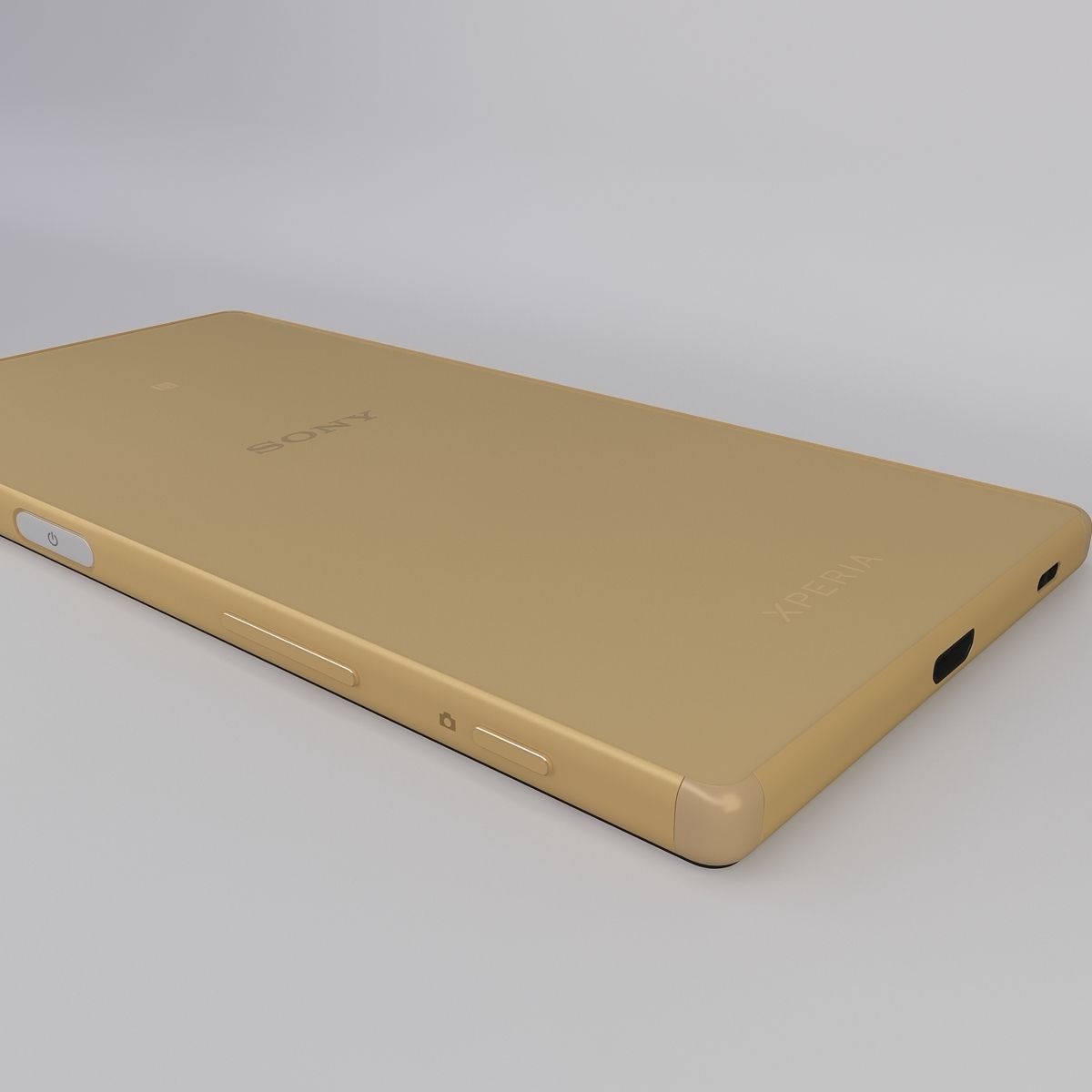 Sony Xperia Z5 Gold 3D model_31