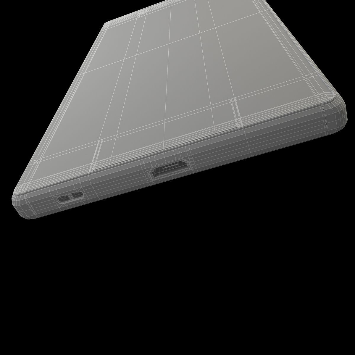 Sony Xperia Z5 Gold 3D model_35