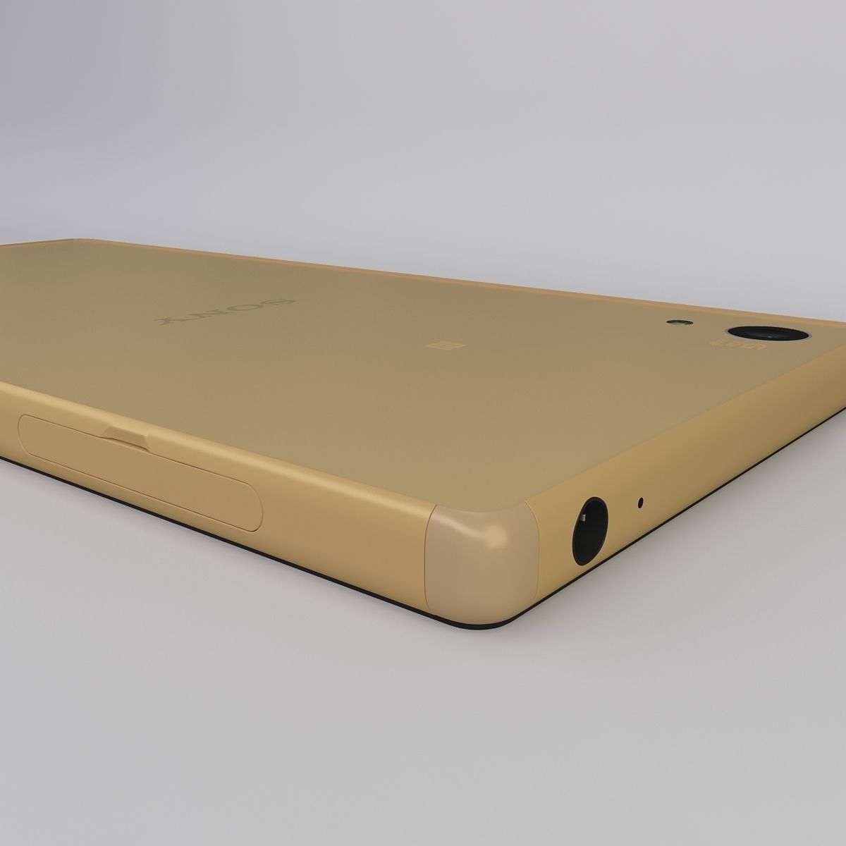 Sony Xperia Z5 Gold 3D model_25